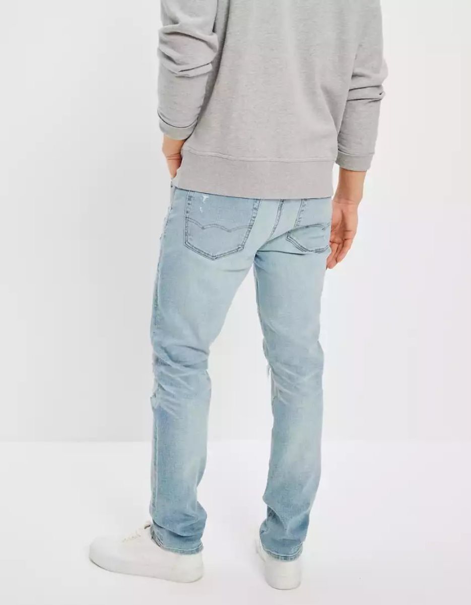 Jean American Eagle AE AirFlexPatched Slim Multicolore Homme | RTG-98576649